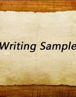 Writing Sample是什么？Writing Sample怎么写?