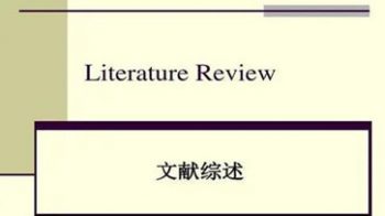 Literature Review怎么写